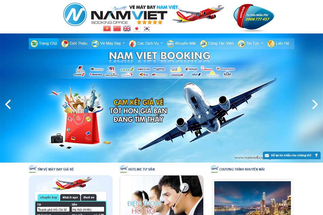 NAM VIỆT BOOKING